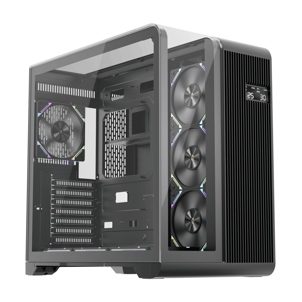 Datoru korpuss 1stPlayer Black (RT7-WH-3FC7R-W-1FC7-W)