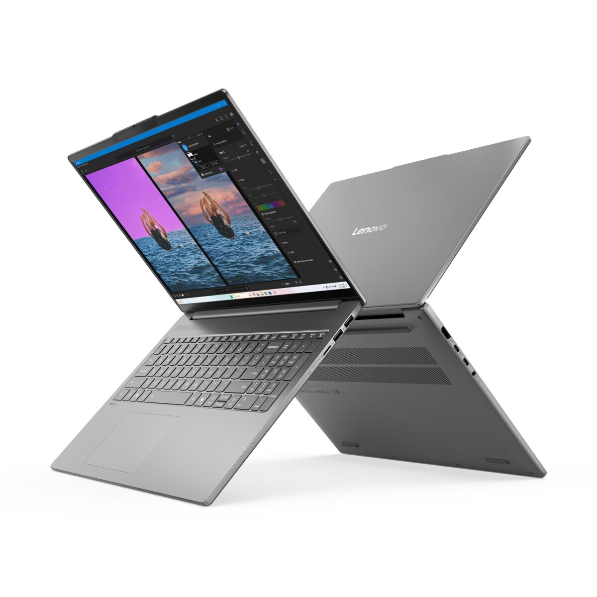 Portatīvais dators LENOVO IDEAPAD SLIM 5 AMD RYZEN 7 7535HS Luna Grey (83HU0023NT)