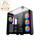 Datoru korpuss Xigmatek Aqua V Black (EN45806)