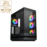 Datoru korpuss Xigmatek Meta Black (EN45066)