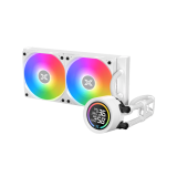 Procesoru dzesētājs Xigmatek Liquid Killer Digital RGB White (EN45936)