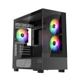 Datoru korpuss 1stPlayer Mi5 Black (Mi5-BK-2FC7R-1FC7)