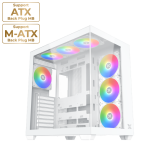 Datoru korpuss Xigmatek Aqua V Air White (EN45837)