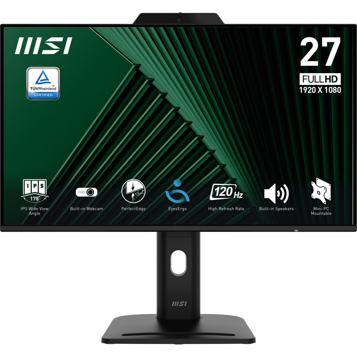 Monitors MSI PRO 27" 120Hz Black PRO MP272PMG - foto 5