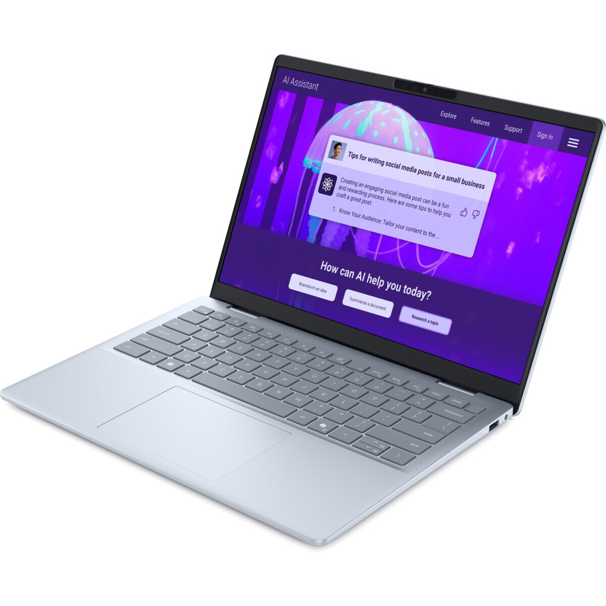 Portatīvais dators Dell Plus 14 DB14250 Intel Core Ultra u9-288V Ice Blue (DB14250_LNL_203) - foto 2