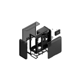 Datoru korpuss Hyte X50 Air  Black (CS-HYTE-X50A-BB)