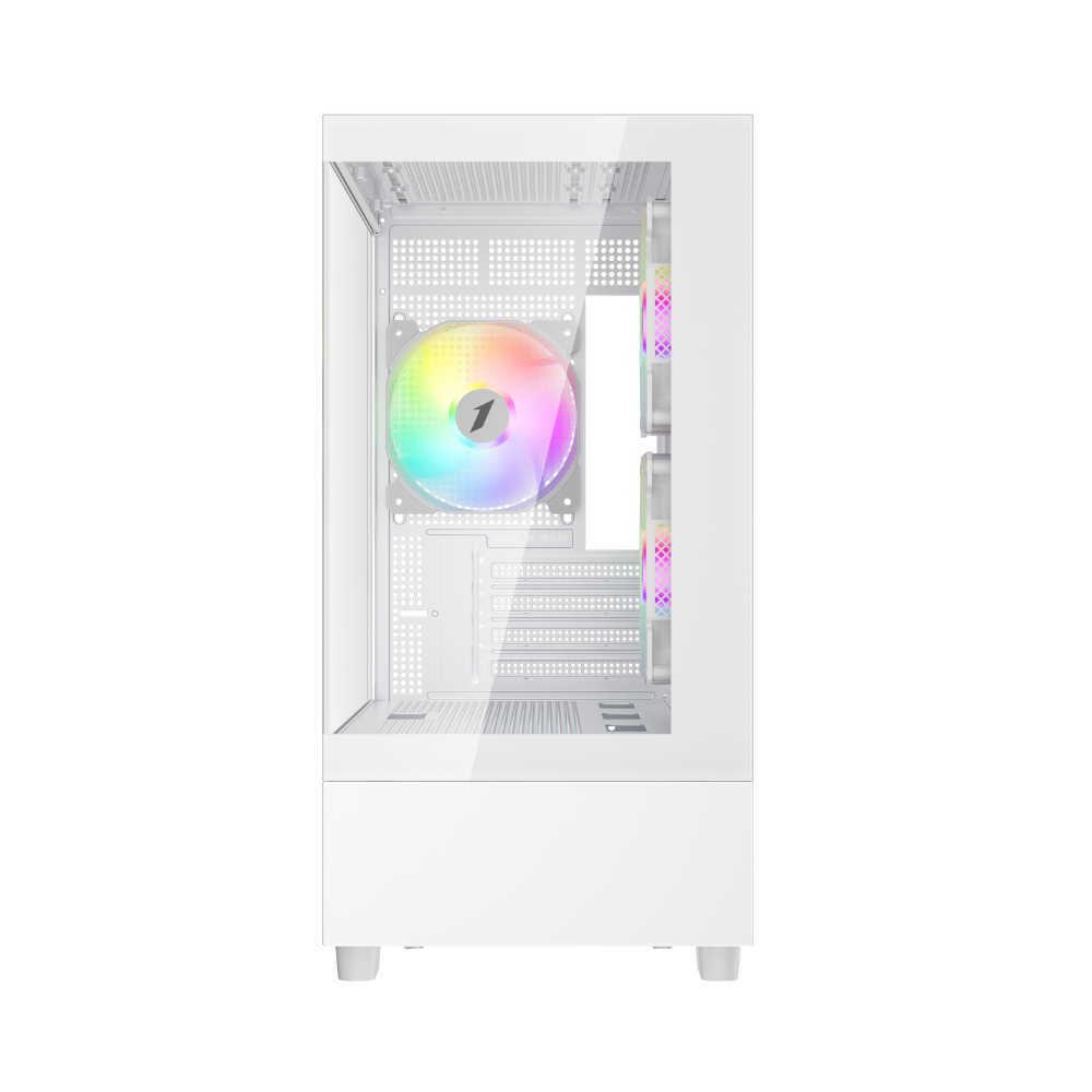 Datoru korpuss 1stPlayer Mi5 White (Mi5-WH-2FC7R-W-1FC7-W) - foto 2