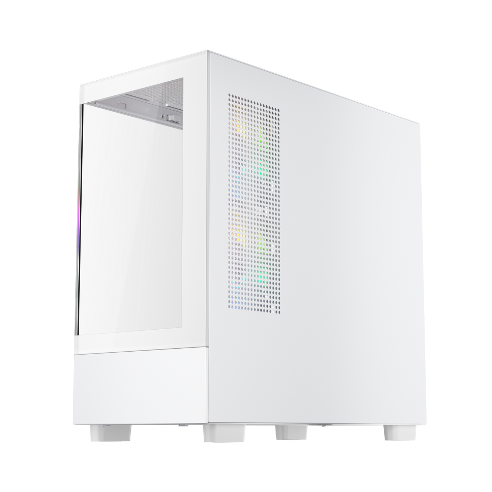 Datoru korpuss 1stPlayer Mi5 White (Mi5-WH-2FC7R-W-1FC7-W) - foto 3