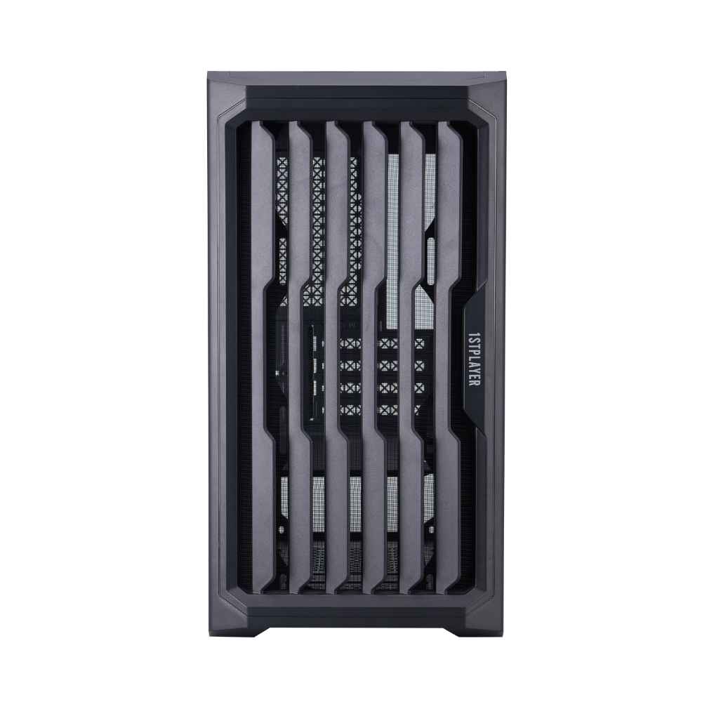 Datoru korpuss 1stPlayer H2 Black (H2-BK-4F7) - foto 2