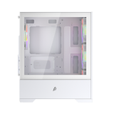 Datoru korpuss 1stPlayer Go2 White (Go2-WH-4F7-W)