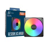 Korpusa dzesētājs Montech GF120R V2 ARGB Black (GF120R V2 ARGB PWM (B))