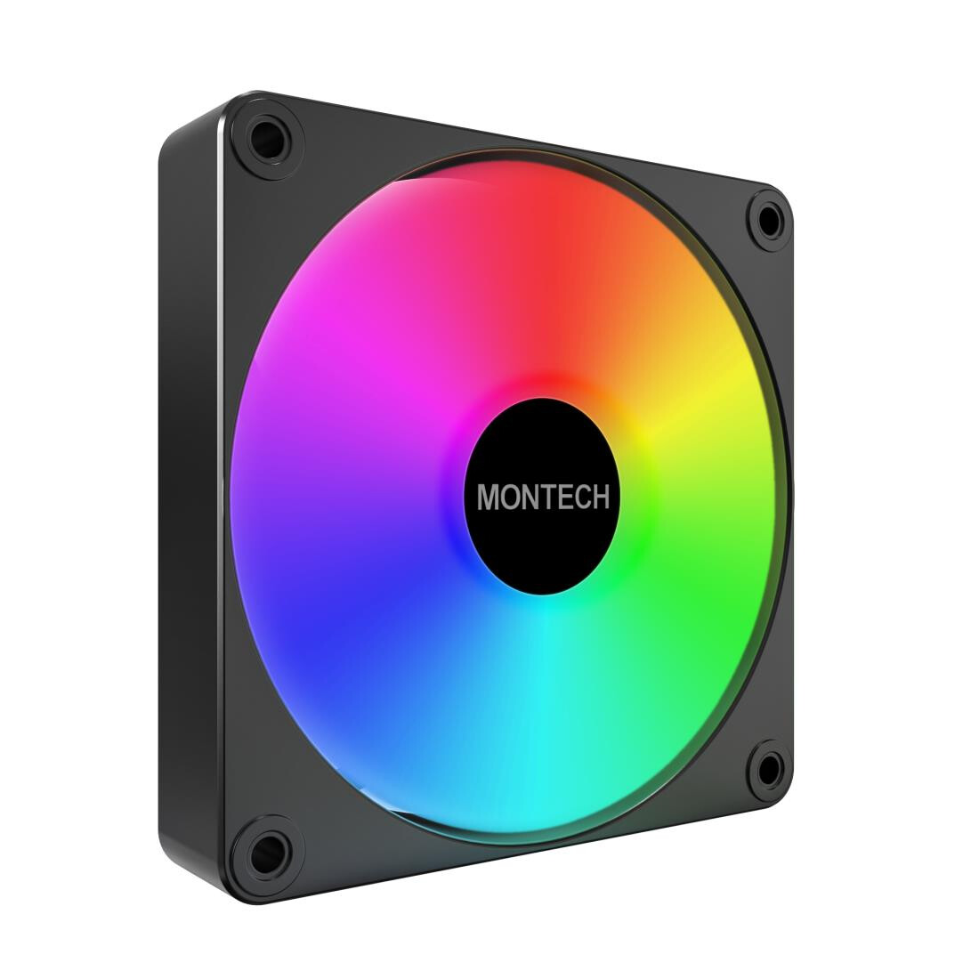 Korpusa dzesētājs Montech GF120R V2 ARGB Black (GF120R V2 ARGB PWM (B)) - foto 3