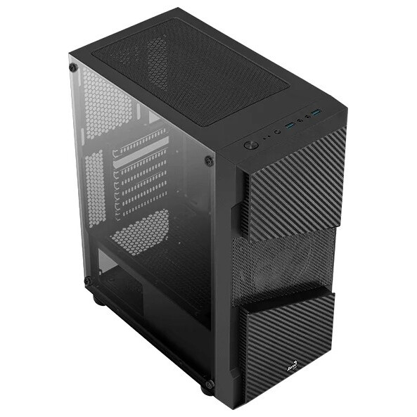 Boîtier AeroCool Menace Saturn FRGB-G-BK-v1 Black - EN52618/FRGB-G-BK-v1 - photo 2
