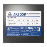 Barošanas bloks Montech APX 550 550W Black (APX550)