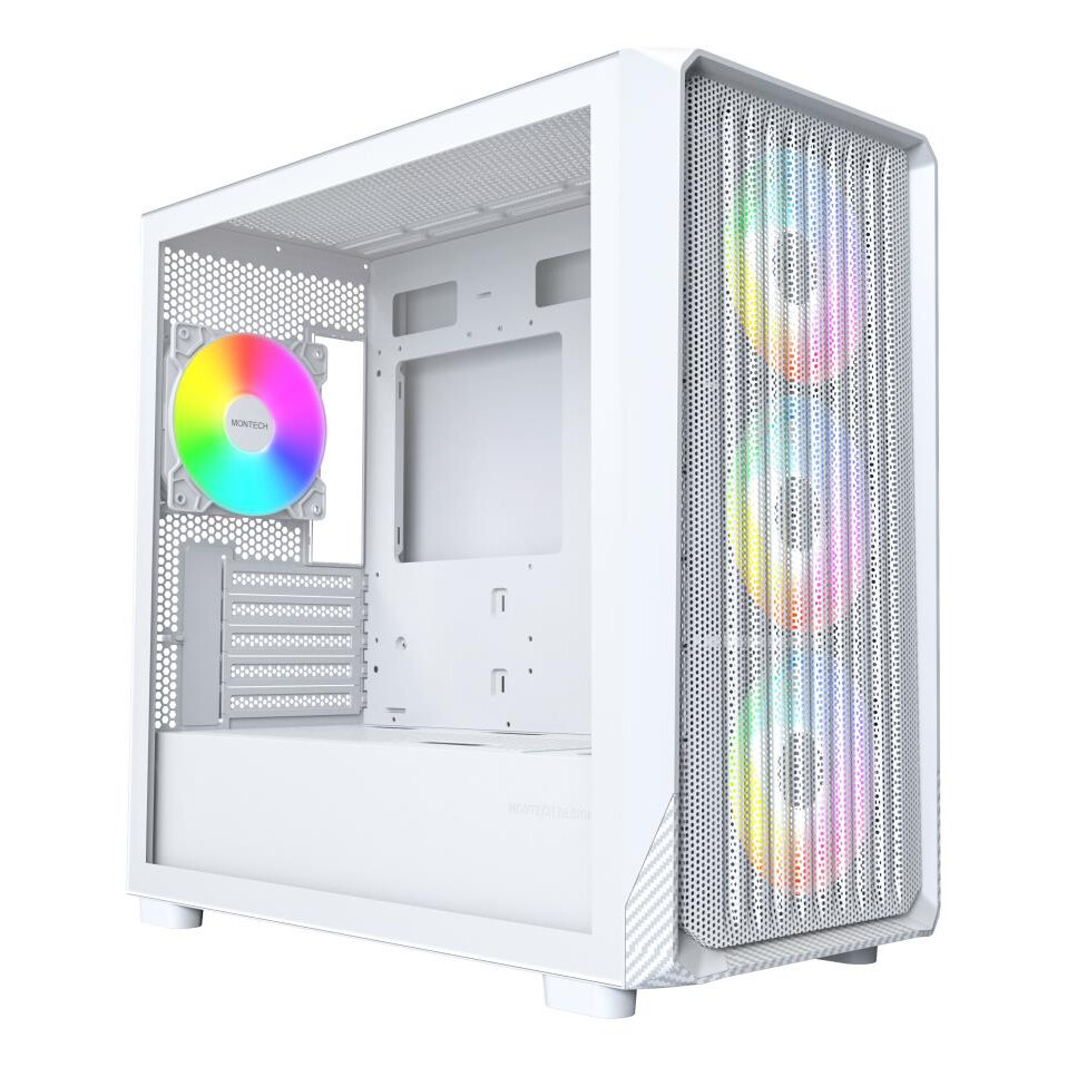 Datoru korpuss Montech X5M Micro Tower White (X5M (W)) - foto 6