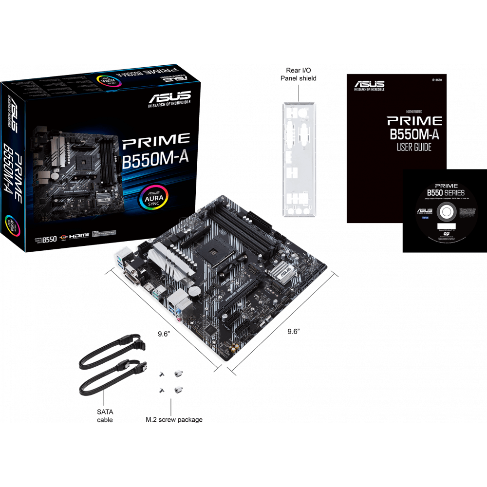 Carte mère ASUS PRIME B550M-A - photo 5