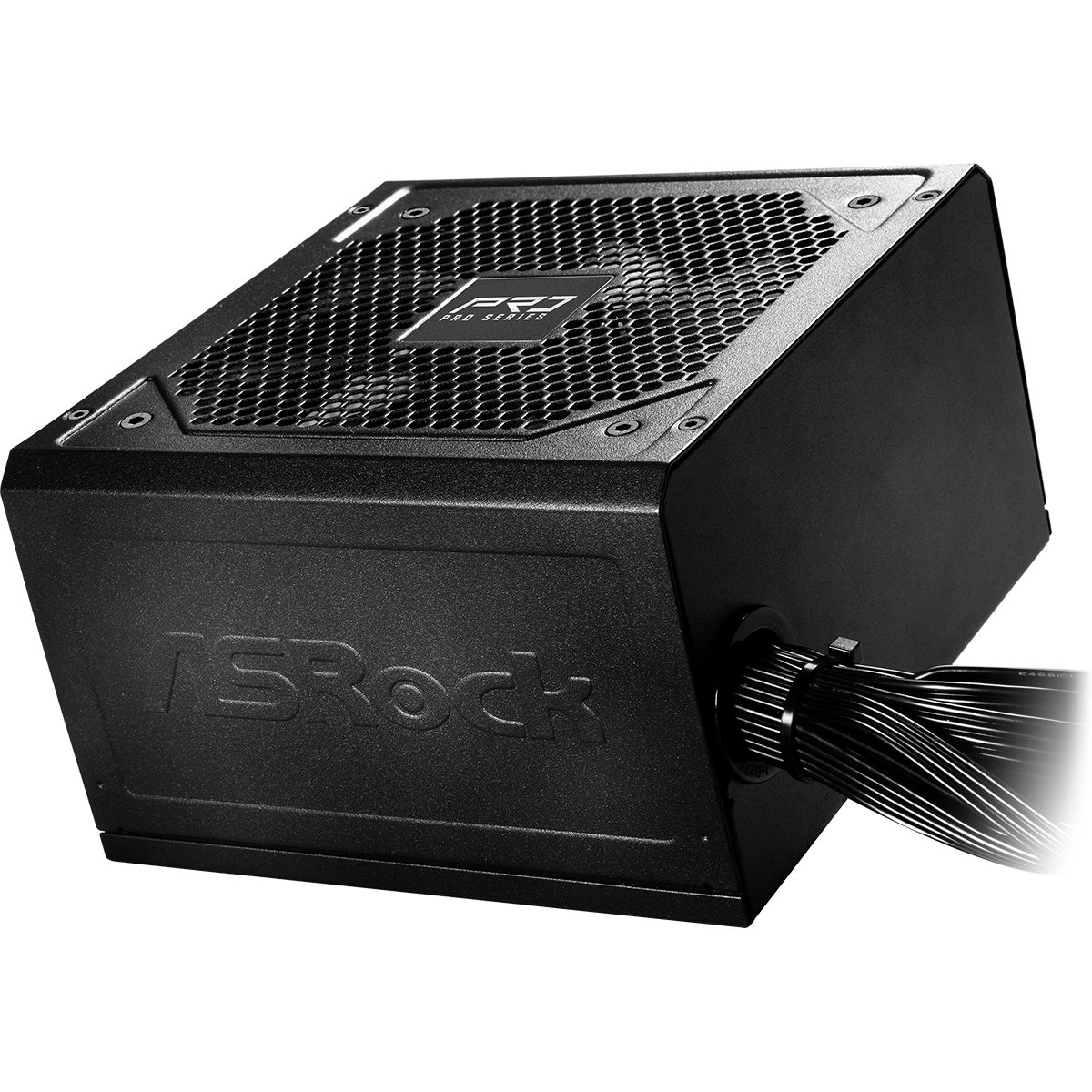 Barošanas bloks ASRock Pro-650B 650W Black (90-UXR065-BNEAA2) - foto 5
