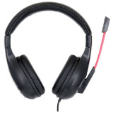 Garnitūra Gembird MHS-G30 Black/Red