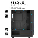 Boitiers PC AeroCool Scape V2 Black (ACCM-PV36033.11)