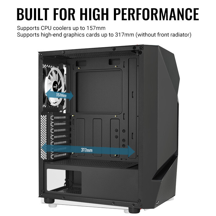 Datoru korpuss AeroCool Scape V2 Black (ACCM-PV36033.11) - foto 4