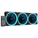 Ventilateur de boîtier AeroCool Orbit RC RGB 12cm Black (ACF3-OB10227.01)