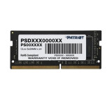 Operatīvā atmiņa Patriot SO-DIMM DDR4 8GB 3200MHz 512Mx8 Black (PSD48G320082S)