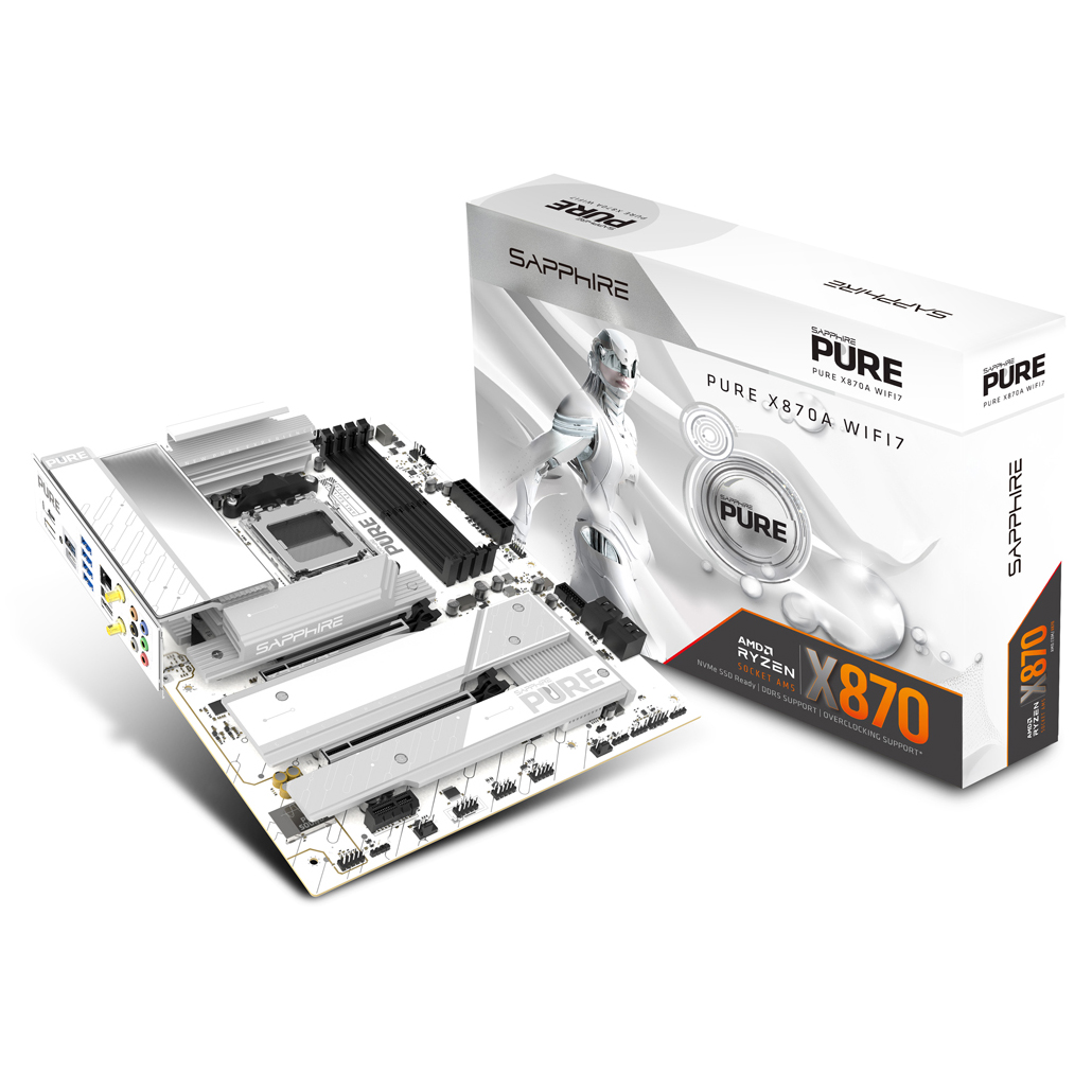Pamatplate SAPPHIRE PURE X870A WIFI7 (52122-02-40G)