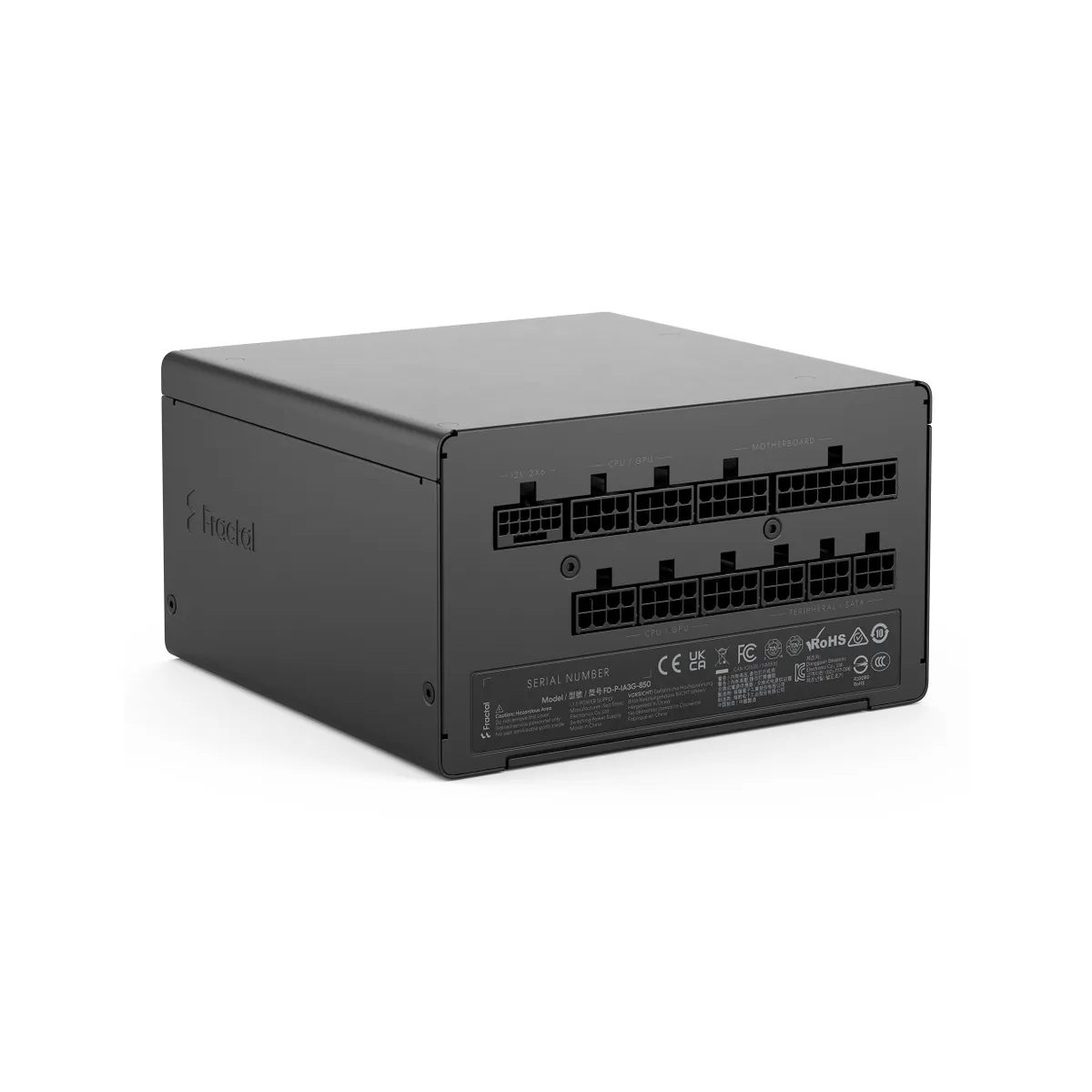 Barošanas bloks Fractal Design Ion 3 Gold 850W Black (FD-P-IA3G-850-EU) - foto 5