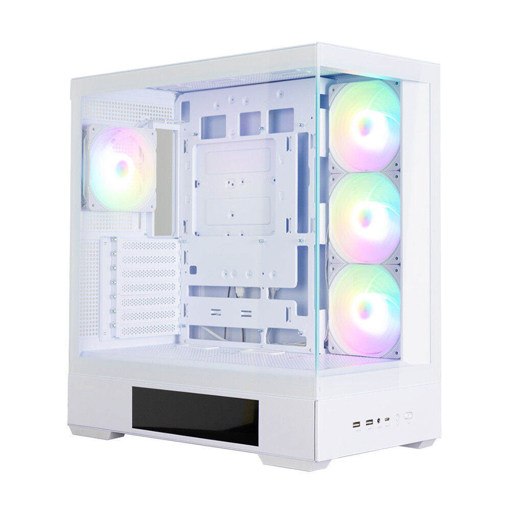 Datoru korpuss Zalman P40 DS Mid-Tower White (8070281000200)