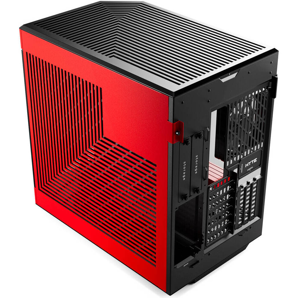 Datoru korpuss Hyte Y60 Mid- Tower Black/Red (CS-HYTE-Y60-BR) - foto 5