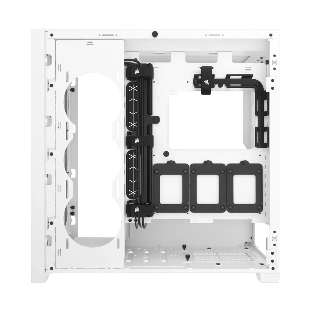 Datoru korpuss Corsair 5000D Core Airflow White (CC-9011262-WW) - foto 3