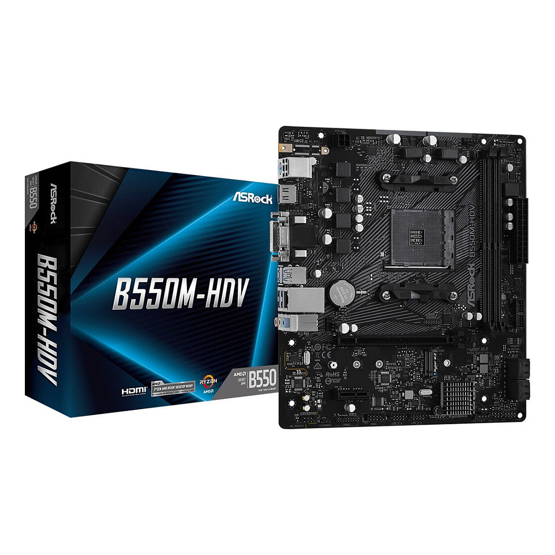 Carte mère ASRock B550 B550M-HDV Black (90-MXBDJ0-A0UAYZ) - photo 5