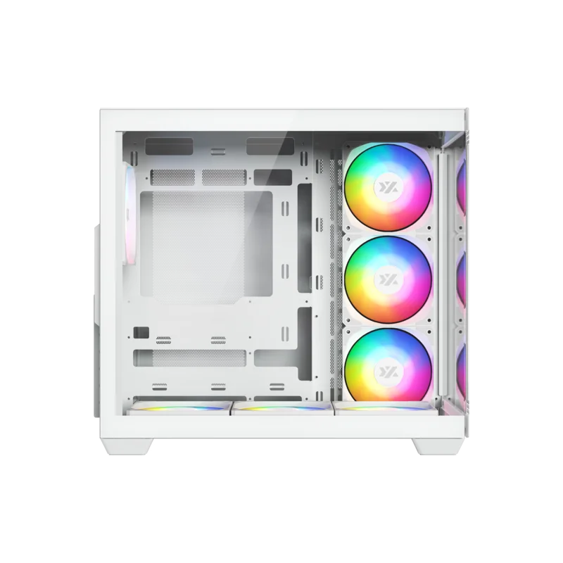 Datoru korpuss XYZ Tesseract X Midi-Tower White (XYZ-SA-942) - foto 2