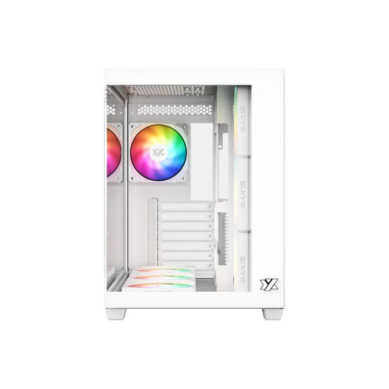 Datoru korpuss XYZ Tesseract X Midi-Tower White (XYZ-SA-942) - foto 3