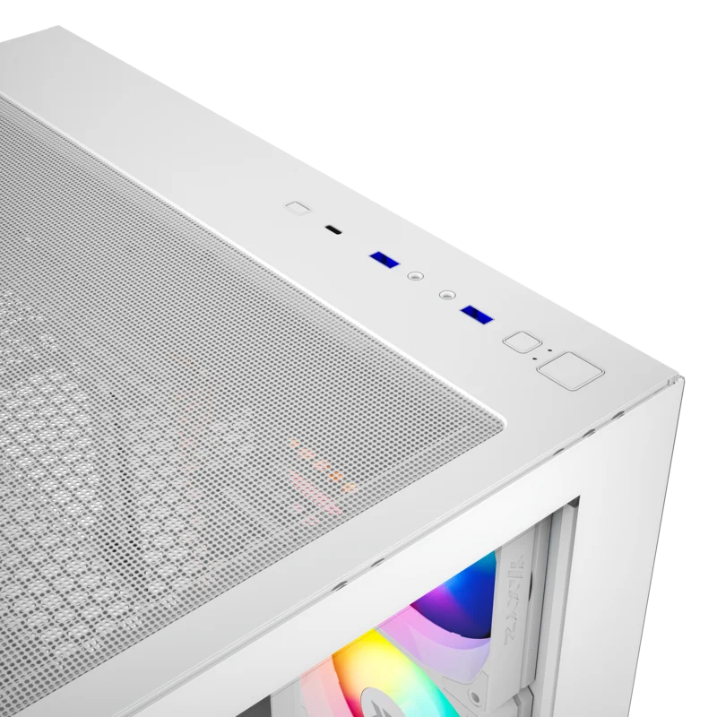 Datoru korpuss XYZ Tesseract X Midi-Tower White (XYZ-SA-942) - foto 7