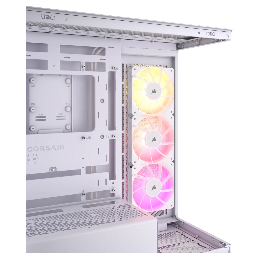 Datoru korpuss Corsair 3500X Mid-Tower White (CC-9011279-WW) - foto 4