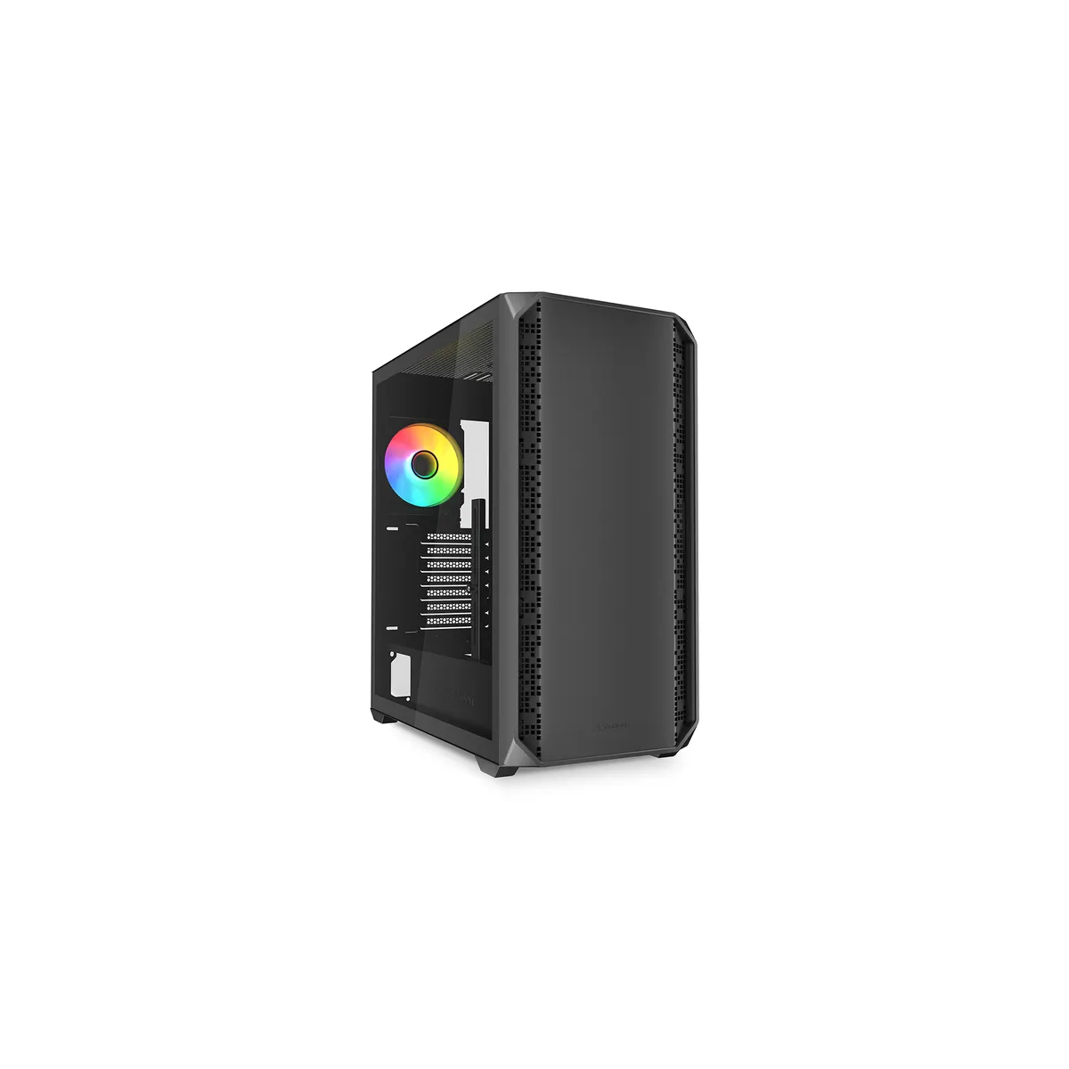 Datoru korpuss Sharkoon AK2 RGB Midi Tower Black (4044951041626) - foto 6