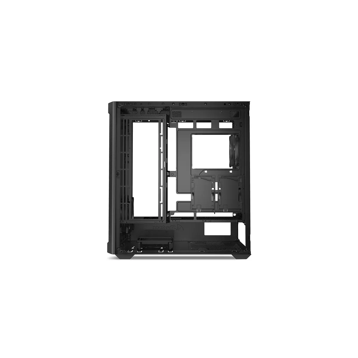 Datoru korpuss Sharkoon AK4 RGB Midi Tower Black (4044951041657)