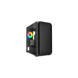 Datoru korpuss Sharkoon MK2 RGB Micro Tower Black (4044951041725)
