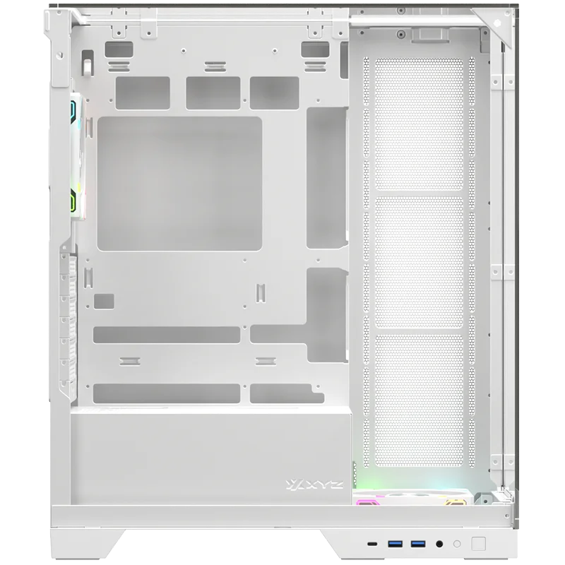 Datoru korpuss XYZ Trifecta Mid-Tower White (X-CS-TRIFECTA-W) - foto 3