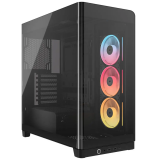 Datoru korpuss Corsair Frame 4500X LX-R iCue Link Panoramic Mid-Tower Black (CC-9011316-WW)