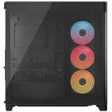 Datoru korpuss Corsair Frame 4500X LX-R iCue Link Panoramic Mid-Tower Black (CC-9011316-WW)