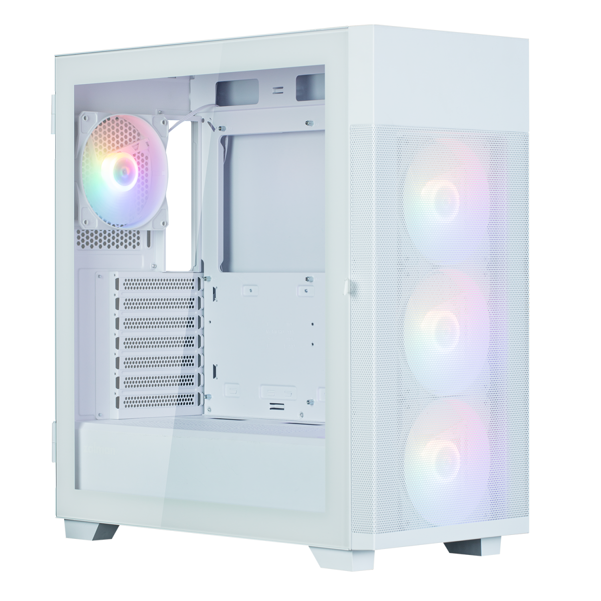 Datoru korpuss Zalman S5 Neo Mid-Tower White - S5 Neo White - foto 2