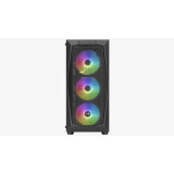 Datoru korpuss AeroCool Falcon-G-BK-V2 ARGB Midi Tower Black (ACCM-PV41143.11)