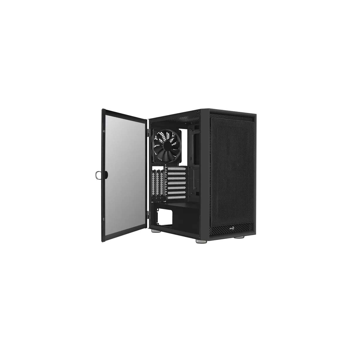 Datoru korpuss AeroCool Graphite v1 Midi Tower Black (ACCM-PB24013.11) - foto 3