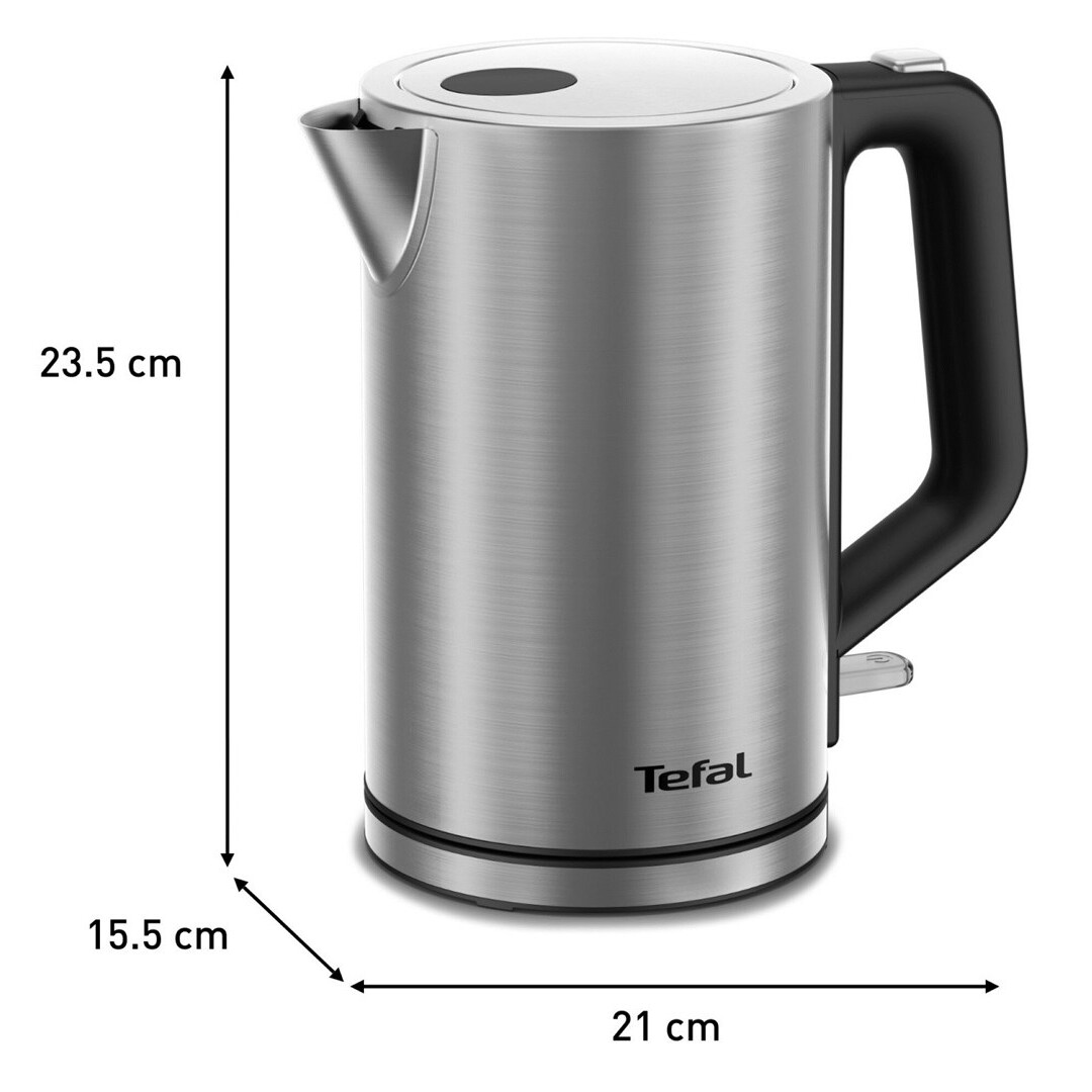 Kettle TEFAL BRONX 1.7l electric kettle KI513D Silver - KI513D10 - foto 2