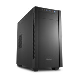 Datoru korpuss Sharkoon S1000 Micro-Tower Black (4044951013937)