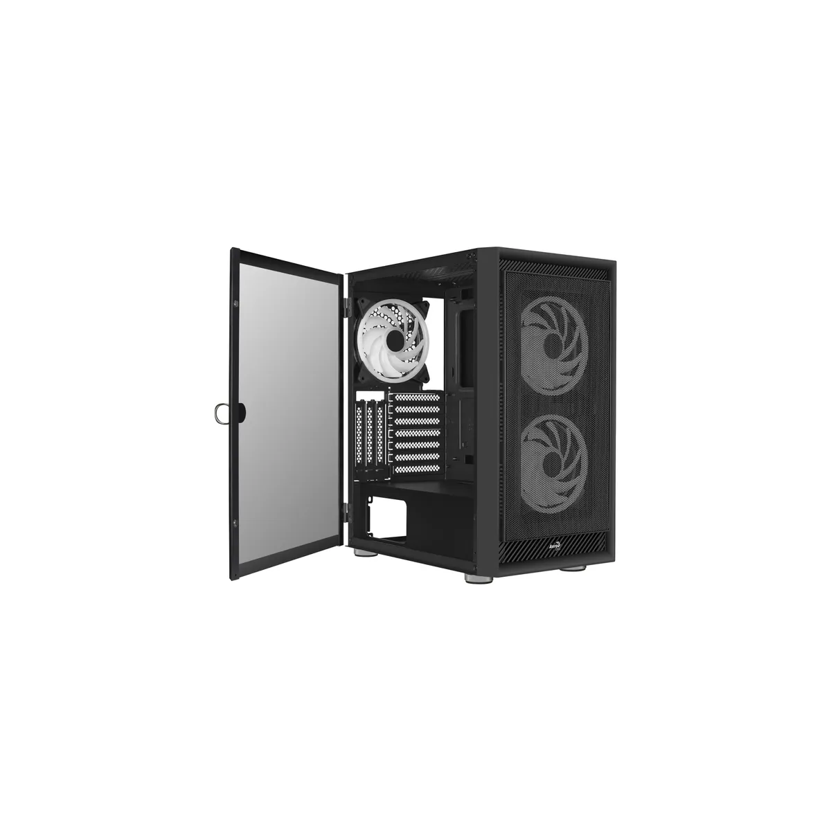 Boitiers PC AeroCool Graphite-G-BK-v3 ARGB Midi Tower black (ACCM-PB24133.11) - photo 4
