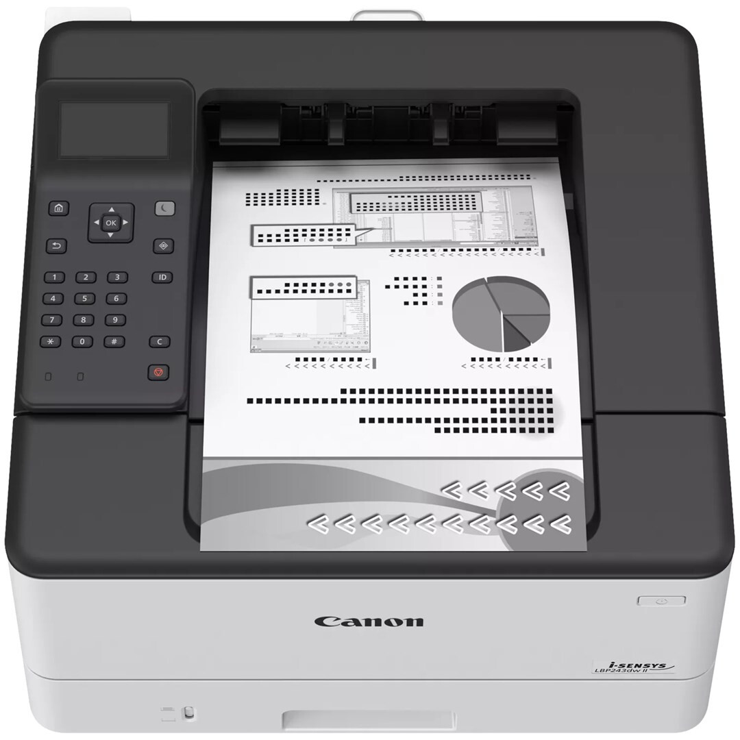 Printeris Canon LBP243dw II 1200 x 1200 DPI A4 Wi-Fi White (7187C013) - foto 2