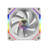 Ventilateur de boîtier Pack of 3 Gamdias Aeolus P2 RGB Case Fans 12cm White (16302-04404-00000-G)